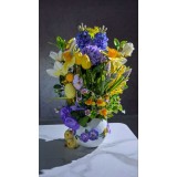 Кашпо "Фіалково-сонячний Великдень"